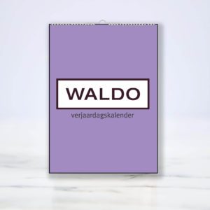 WALDO kalender webshop